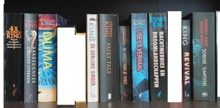 Stephen King delen in de opruiming 1,00 - 3,00 per stuk, Boeken, Fantasy, Gelezen, Ophalen of Verzenden