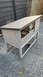 Z.G.A.N Ferplast konijnenhok met ren onder., Dieren en Toebehoren, Ophalen, 110 cm of meer, Zo goed als nieuw, 90 cm of meer