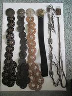 Riem vintage western stijl Boho stijl met  metalen gesp, Ophalen of Verzenden, Zo goed als nieuw, Bruin, 100 cm of meer