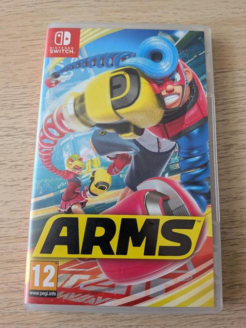ARMS – Nintendo Switch, Spelcomputers en Games, Games | Nintendo Switch, Zo goed als nieuw, Vechten, 3 spelers of meer, Vanaf 12 jaar