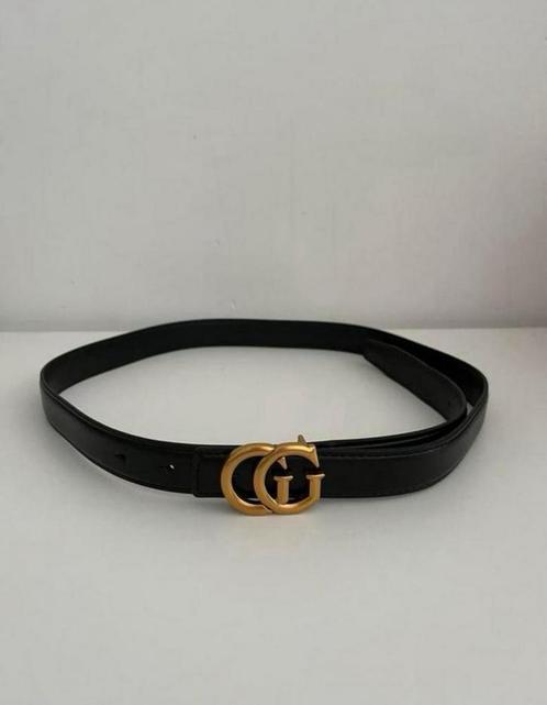 Gucci riem zwart, Kleding | Dames, Riemen en Ceinturen, Zo goed als nieuw, 100 cm of meer, Zwart, Ophalen of Verzenden