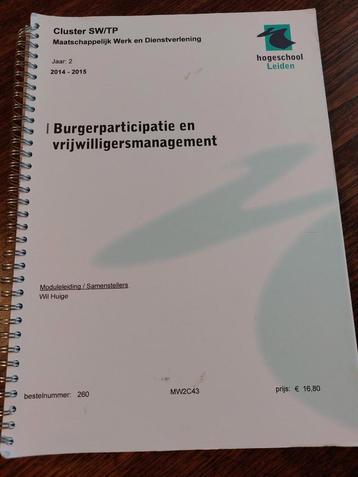 Burgerparticipatie en vrijwilligersmanagement beschikbaar voor biedingen