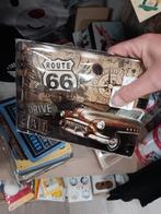 Route 66 Metalen Bordje - Nieuw, Huis en Inrichting, Woonaccessoires | Tekstborden en Spreuken, Nieuw, Ophalen of Verzenden, A
