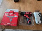 Te koop: Milwaukee M12 BDD-0 Schroef-/Boormachine - Nieuw, Ophalen of Verzenden, Nieuw, Boormachine