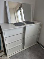 commode en spiegel, Gebruikt, 50 tot 70 cm, Ophalen of Verzenden, 100 cm of meer