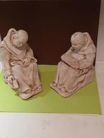 Antieke Boekensteunen Monniken.  (Michel Pascal???), Ophalen of Verzenden
