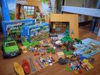 Playmobil bungalow 6887 en twee extra complete sets vakantie, Ophalen of Verzenden, Zo goed als nieuw, Complete set