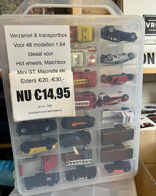 Handige box voor het opbergen of meenemen van je modellen, Hobby en Vrije tijd, Modelauto's | Overige schalen, Nieuw, Auto, Ophalen of Verzenden