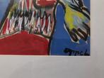 Karel Appel  Uniek werk  Ingelijst  Gesigneerd, Antiek en Kunst, Kunst | Schilderijen | Klassiek, Ophalen