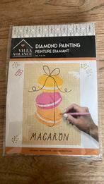 Diamond painting macaron NIEUW, Hobby en Vrije tijd, Scrapbooking, Nieuw, Ophalen