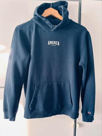 America Today Jr. Hoodie Maat 170-176 Donkerblauw beschikbaar voor biedingen