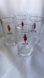 BEEFEATERS glazen, gegraveerd, Ophalen of Verzenden, Zo goed als nieuw, Borrel- of Shotglas