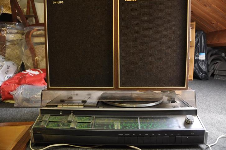Grote philips radiocombinatie, Antiek en Kunst, Antiek | Tv's en Audio, Ophalen