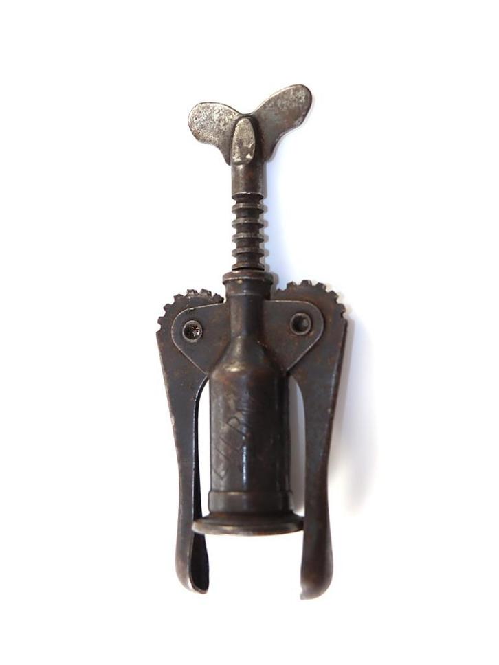 Antieke mechanische kurkentrekker "Eterno", Verzamelen, Overige Verzamelen, Gebruikt, Ophalen of Verzenden