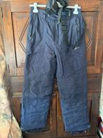 Blauwe skibroek snowboard afritsbare bretels; XL; Catmandoo, Ophalen of Verzenden, Zo goed als nieuw, Kleding, Overige merken