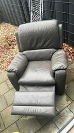 Gratis relaxfauteuil stoel, Ophalen, Zo goed als nieuw, Leer, 50 tot 75 cm