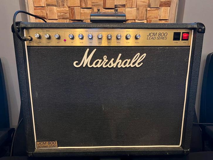 Marshall JCM800 4212 2x12 combo splitchannel 50 watt 80’s!!!, Muziek en Instrumenten, Versterkers | Bas en Gitaar, Zo goed als nieuw