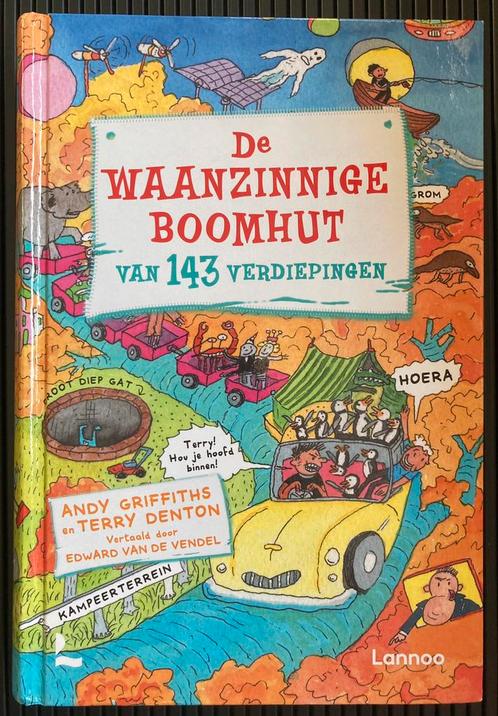 De Waanzinnige Boomhut van 143 verdiepingen!Griffiths/Denton, Boeken, Kinderboeken | Jeugd | 10 tot 12 jaar, Zo goed als nieuw
