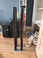 4x Metalen Tafelpoten: IKEA “Adils”, Huis en Inrichting, Tafelonderdelen, Tafelpoot, Gebruikt, Rond, Minder dan 50 cm