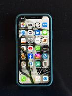 i phone 10 met barst in het scherm, Telecommunicatie, Mobiele telefoons | Apple iPhone, Gebruikt, Verzenden, Zwart, IPhone X