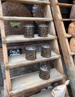 IJzeren bus / blik voor waxinelichtje, Nieuw, Ophalen of Verzenden, Nvt, Metaal