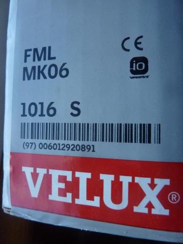 Nieuw Velux elektrisch plissé gordijn / FML MK06 ( 78 x 118 beschikbaar voor biedingen