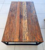 Industriële salontafel 160 cm x 90 cm, Ophalen, 50 tot 100 cm, Zo goed als nieuw, 150 tot 200 cm