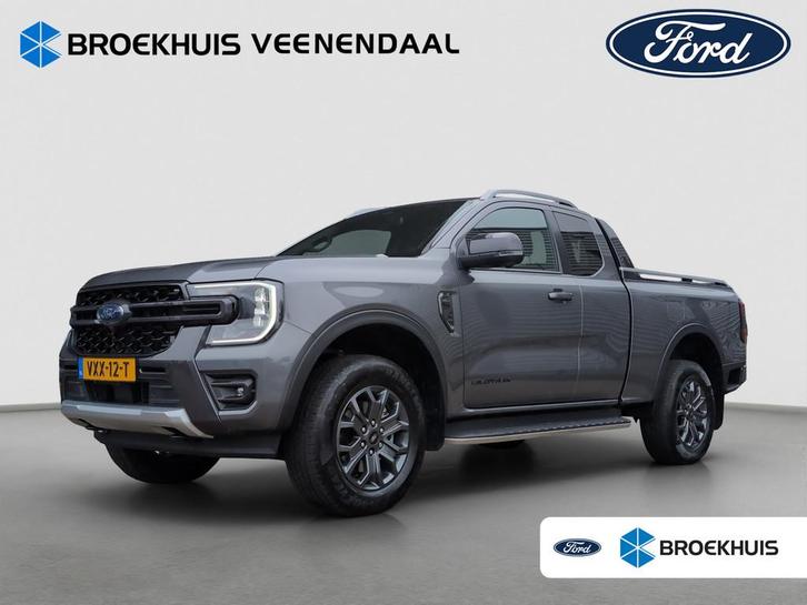 Ford Ranger 2.0 Wildtrak Super Cab EcoBlue | Rollertop | Tre, Auto's, Bestelauto's, Bedrijf, Te koop, 360° camera, ABS, Achteruitrijcamera