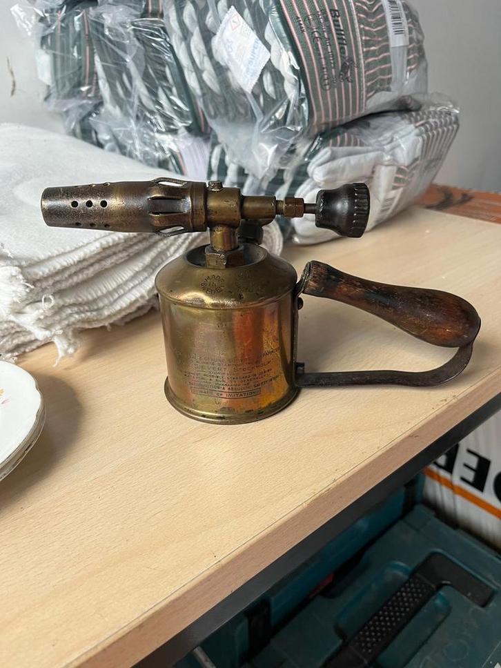 Antieke Sievert Gasbrander - Stockholm, Antiek en Kunst, Antiek | Gereedschap en Instrumenten, Ophalen