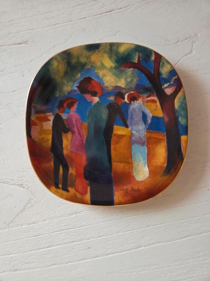 August Macke Wandborden - Genummerde Editie, Antiek en Kunst, Antiek | Wandborden en Tegels, Ophalen