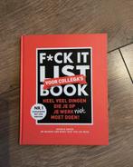 Jacob & Haver - F*ck it list book voor collega’s, Ophalen of Verzenden, Nieuw, Jacob & Haver