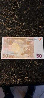 50euro biljet unc.Trichet.G026C1. P20020223008, Los biljet, Euro's, Ophalen of Verzenden