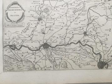 Maastricht, Valkenburg, Luik, Dalem, Colom, 1660 . Zeldzaam beschikbaar voor biedingen