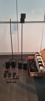 5 Bose Acoustimass speakers incl. 2 stands en 3 wall mounts, Audio, Tv en Foto, Ophalen, Zo goed als nieuw, Complete surroundset