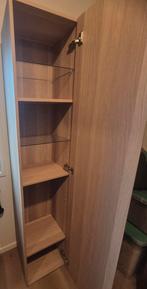 Houten kast, Ophalen, Met plank(en), Gebruikt, Modern