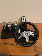 G25 Logitech stuur met pedalen + shifter / Simrace stuur, Ophalen, Gebruikt, 1 speler, Racen en Vliegen