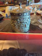 Zilveren Potje met Deksel van DE verzameling, Antiek en Kunst, Antiek | Goud en Zilver, Ophalen of Verzenden, Zilver