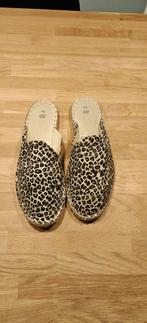 Espadrilles maat  41 panterprint, Ophalen of Verzenden, Nieuw, Instappers