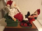 Nostalgische Kerstman met kabouter., Diversen, Kerst, Ophalen of Verzenden