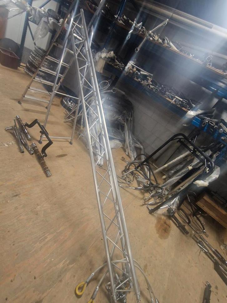 Aluminium Trussen - Driehoek, 3 Meter, Muziek en Instrumenten, Licht en Laser, Zo goed als nieuw, Overige typen, Ophalen