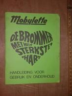 Mobylette Handleiding 1975, Fietsen en Brommers, Ophalen of Verzenden, Zo goed als nieuw
