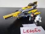 Lego 7669 - Anakin's Jedi Starfighter - Star Wars The Clone, Ophalen of Verzenden, Zo goed als nieuw, Complete set, Lego