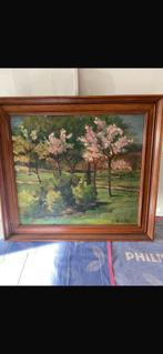 Schilderij Henri Vos Bloesemlandschap, Ophalen