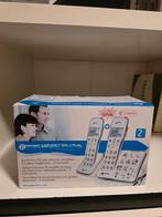 Geemarc Amplidect 595-2 Telefoon met Foto Toetsen, Telecommunicatie, Ophalen of Verzenden, Gebruikt, 2 handsets