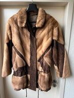 Jas van Bont en Leer, Kleding | Dames, Jassen | Winter, Ophalen of Verzenden, Zo goed als nieuw, Maat 42/44 (L), Bruin