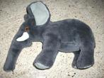 Knuffel olifant grijs, Ophalen of Verzenden, Gebruikt, Olifant
