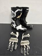 Xpd motor racelaarzen/Spidi handschoenen, Motoren, Ophalen, Tweedehands, Laarzen