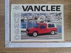 Vanclee Mungo, folder 1988 (INT), Ophalen of Verzenden, Gelezen, Overige merken
