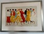 zeefdruk op papier, Antiek en Kunst, Kunst | Litho's en Zeefdrukken, Ophalen