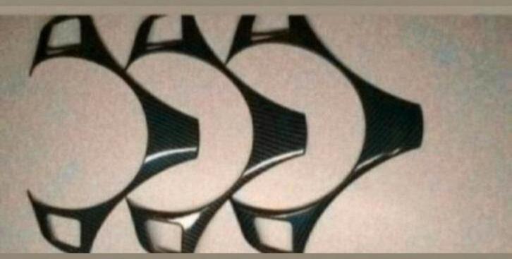 CARBON STUUR COVER BMW E90 E91 E92 E93 E81 E82 E87 E88, Auto diversen, Overige Auto diversen, Ophalen of Verzenden
